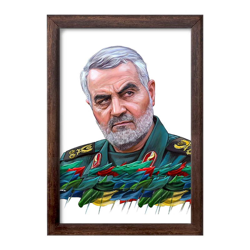 تابلو خندالو طرح شهید سپهبد حاج قاسم سلیمانی  کد 12602