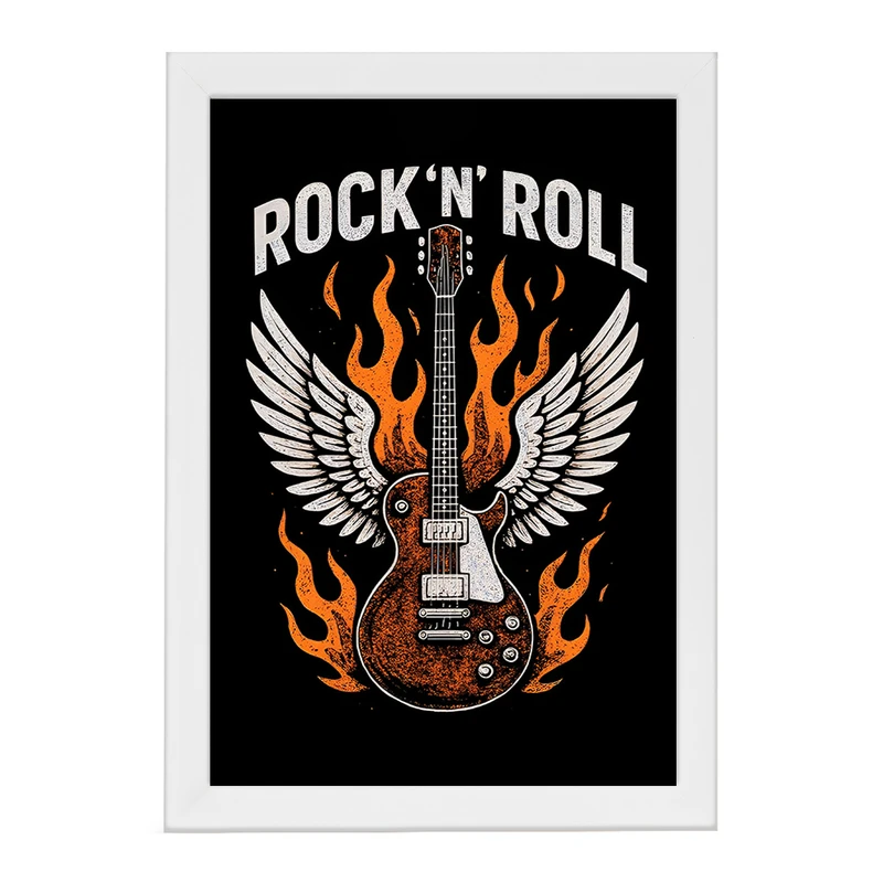 تابلو خندالو طرح راک اَند رول (Rock And Roll) کد F14182