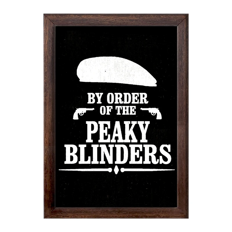تابلو خندالو طرح سریال پیکی بلایندرز Peaky Blinders  کد 3199