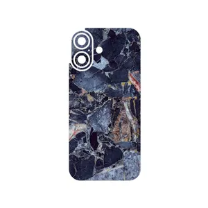 MAHOOT Broken black marble Cover Sticker for Apple iPhone 17