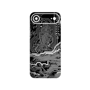 MAHOOT Black_Printed_Circuit_Board Cover Sticker for Apple iPhone 17 Air