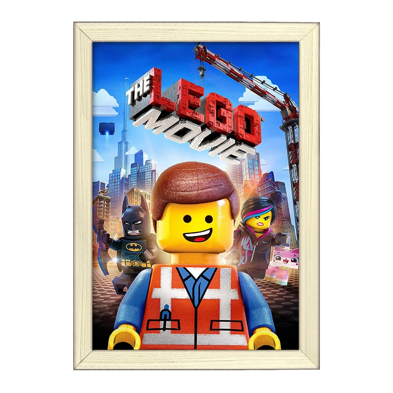 تابلو خندالو طرح انیمیشن لگو LEGO  کد 3763