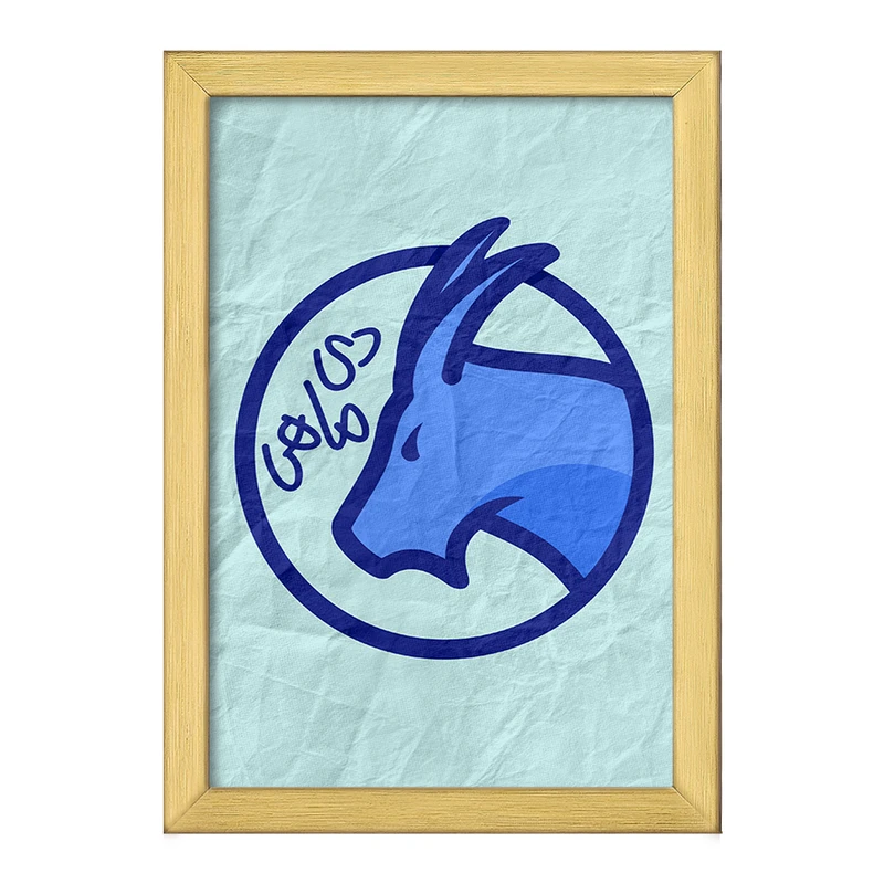 تابلو خندالو طرح ماه تولد دی کد 2366