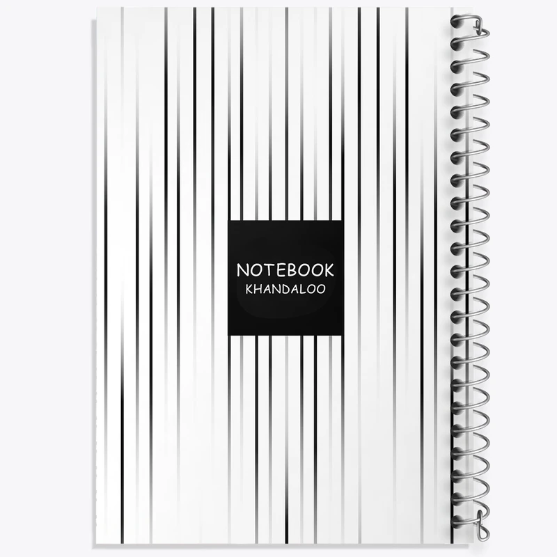 دفتر طراحی 50 برگ خندالو طرح مدرن کد N1293