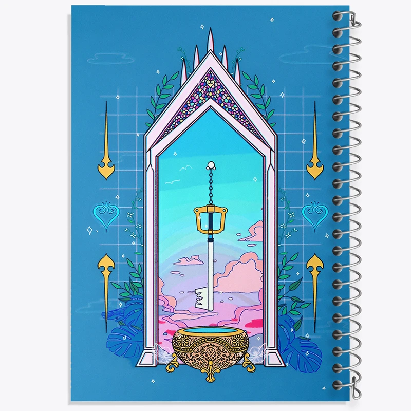 دفتر مشق 50 برگ خندالو طرح کلید جادویی کد N6577