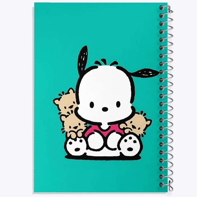 دفتر طراحی 50 برگ خندالو طرح پوچاکو کرومی کد N4779