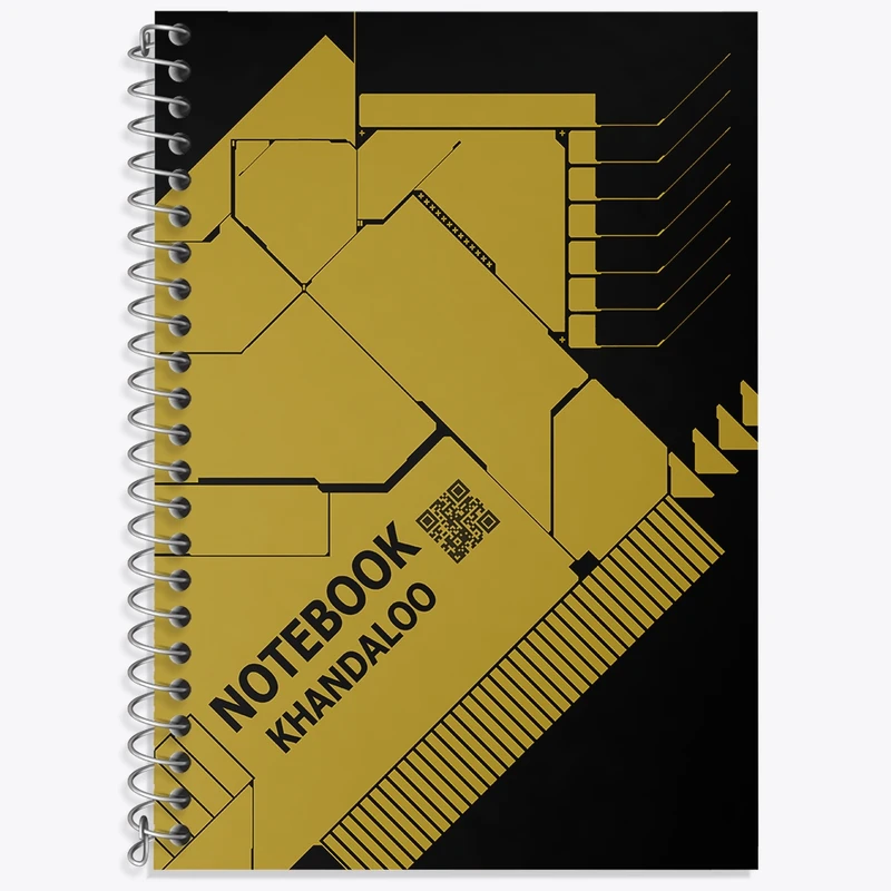 دفتر لغت 50 برگ خندالو طرح مدرن کد N7574