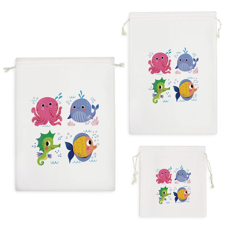 نظم دهنده خندالو مدل حیوانات آبزی بامزه کد H1798 مجموعه 3 عددی