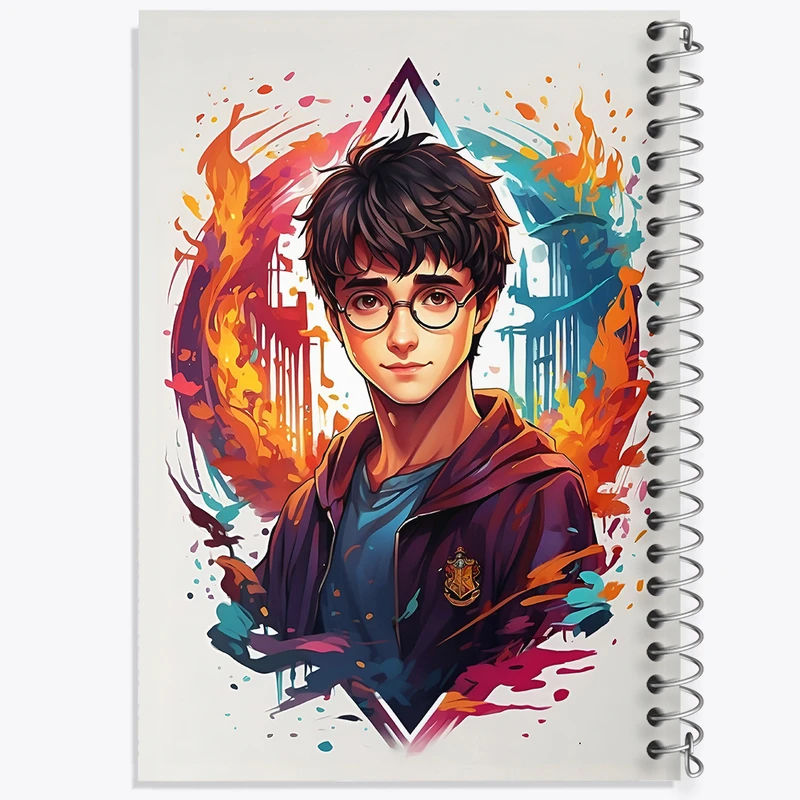 دفتر مشق 50 برگ خندالو طرح هری پاتر (Harry Potter) کد F4352
