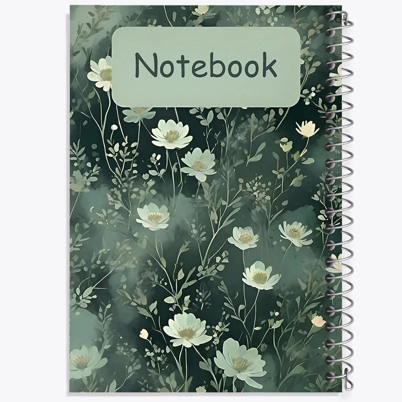 دفتر نقاشی 50 برگ خندالو طرح گل گلی کد N6658