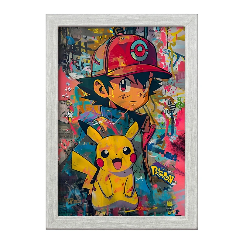 تابلو خندالو طرح پوکمون (pokemon) کد F6930