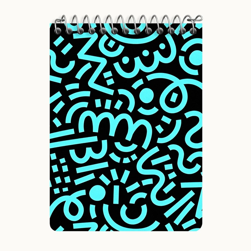 دفتر یادداشت 50 برگ خندالو طرح فانتزی کد N7009