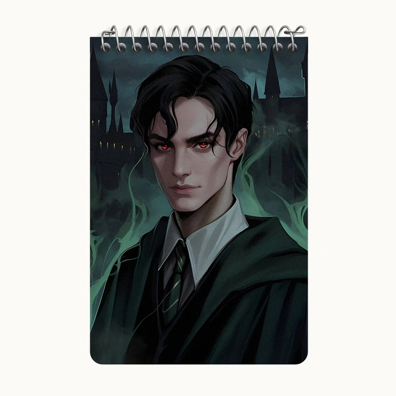 دفتر یادداشت 50 برگ خندالو طرح هری پاتر (Harry Potter) کد F7211