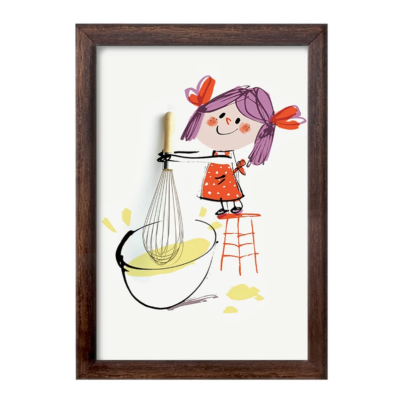 تابلو خندالو طرح کیک و شیرینی پزی کد 36683