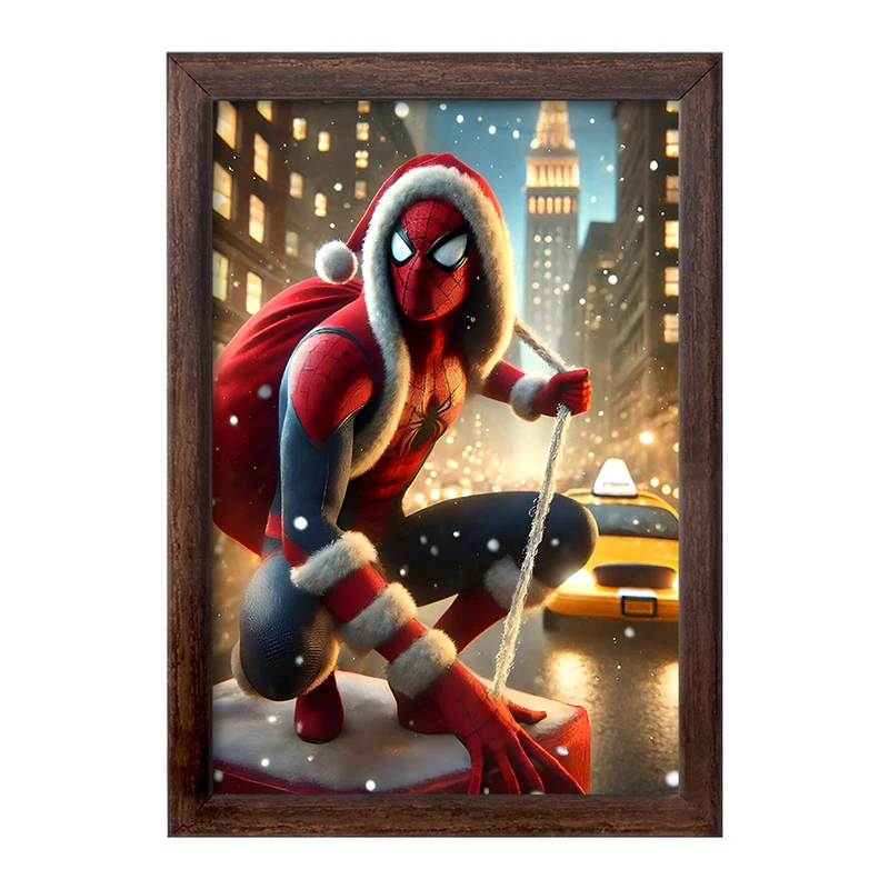 تابلو خندالو طرح مرد عنکبوتی (Spider Man) کد F8096