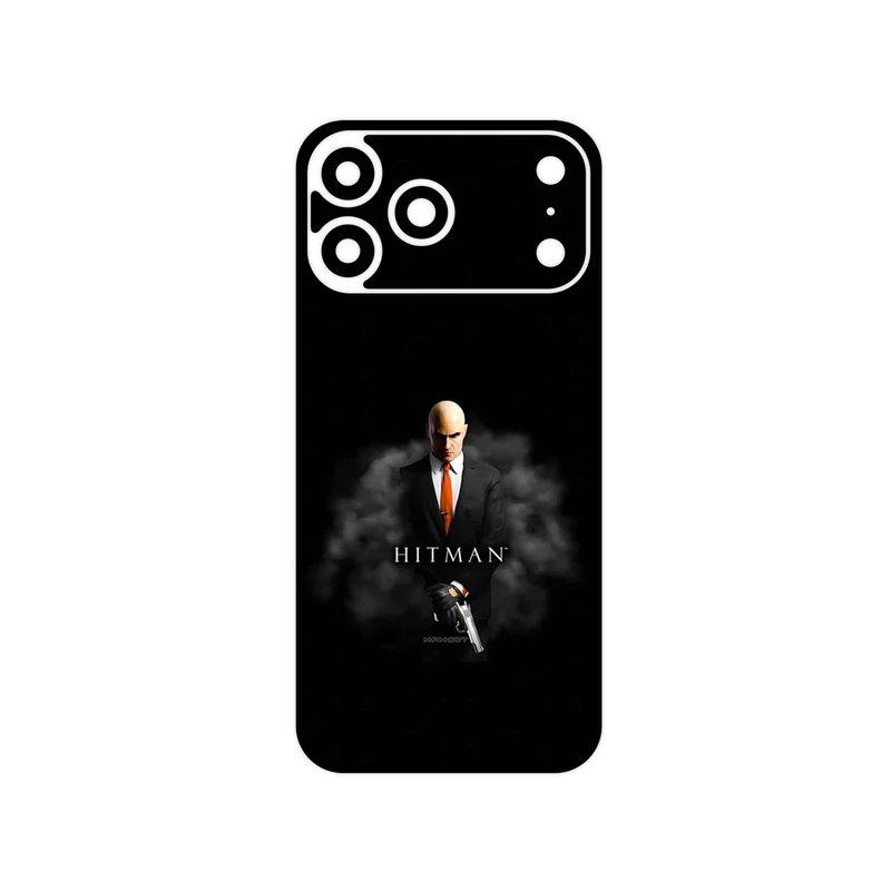 برچسب پوششی ماهوت مدل HITMAN مناسب برای گوشی موبایل اپل iPhone 17 Pro Max