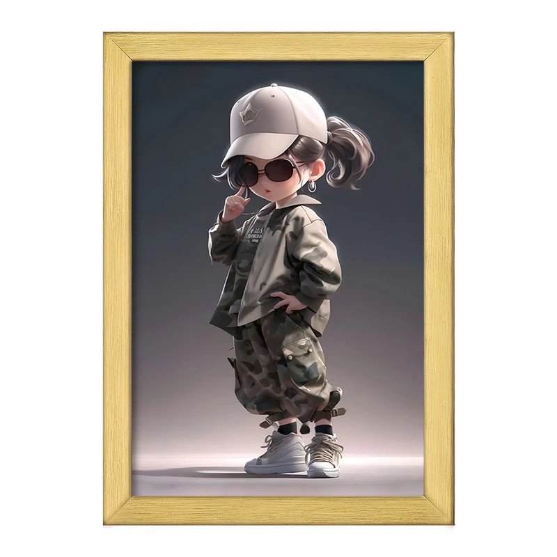 تابلو خندالو طرح دخترانه کد F4039