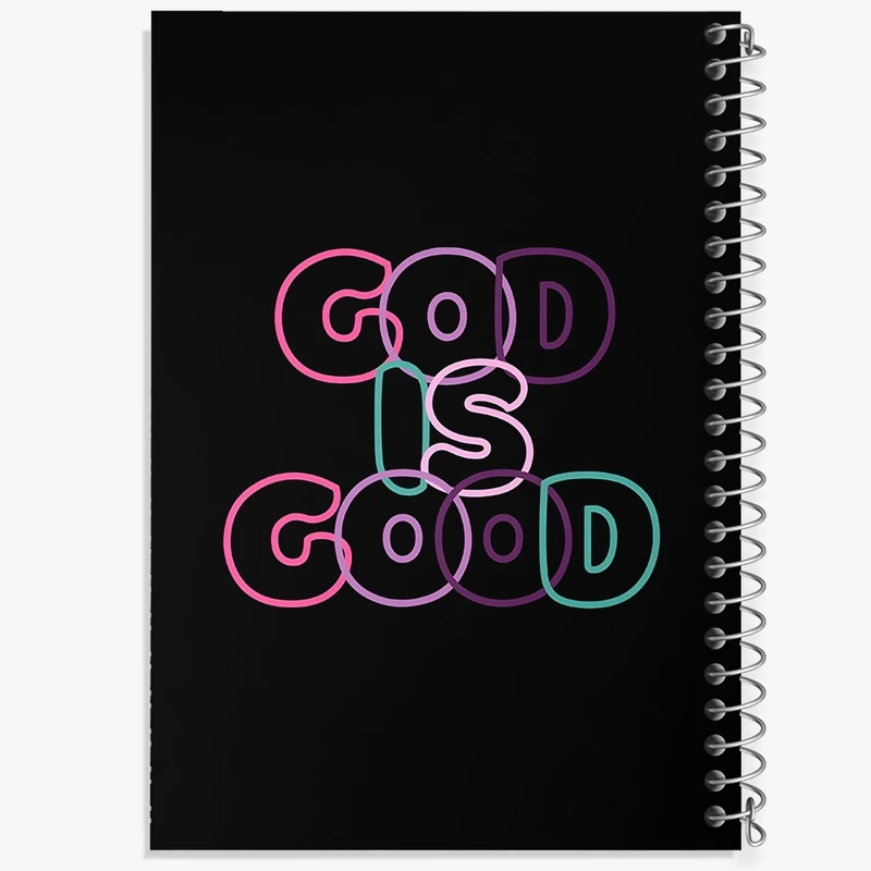 دفتر لیست خرید 50 برگ خندالو طرح God Is Good کد F4946