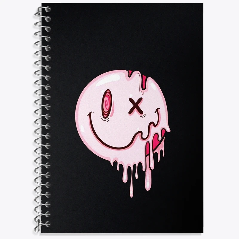 دفتر لغت 50 برگ خندالو طرح ایموجی (Emoji) کد N7891