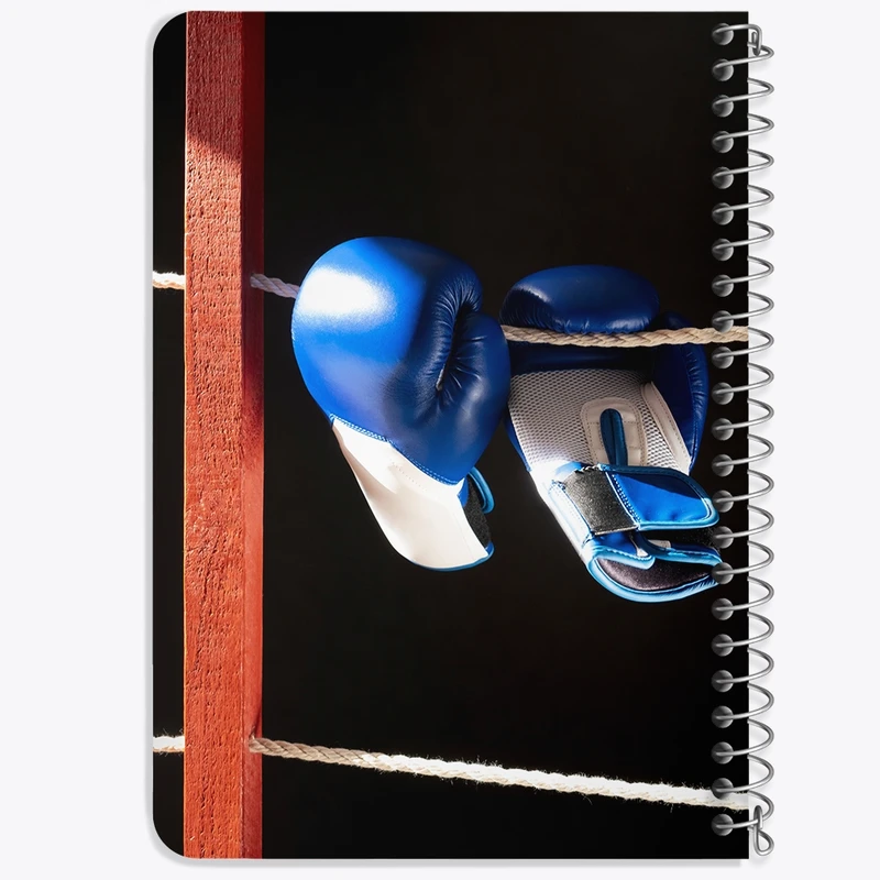 دفتر یادداشت 50 برگ خندالو طرح بوکس (Boxing) کد F1470