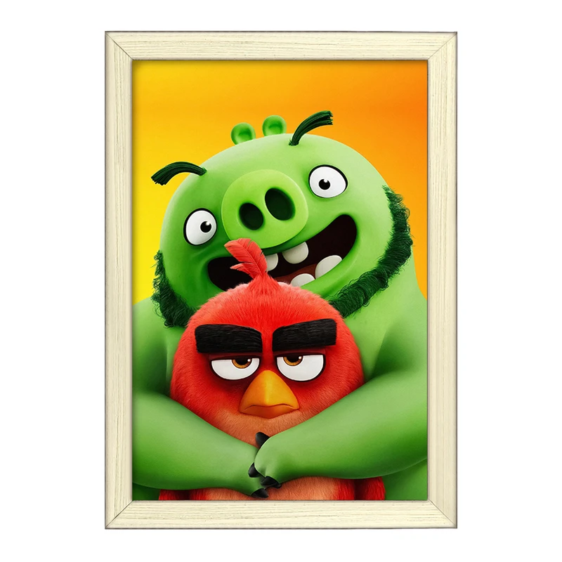 تابلو خندالو طرح پرندگان خشمگین Angry Birds  کد 13867