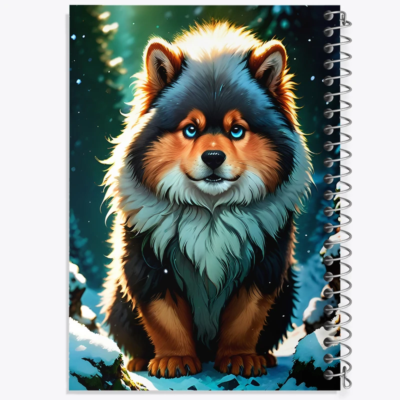 دفتر مشق 50 برگ خندالو طرح سگ کد F8578