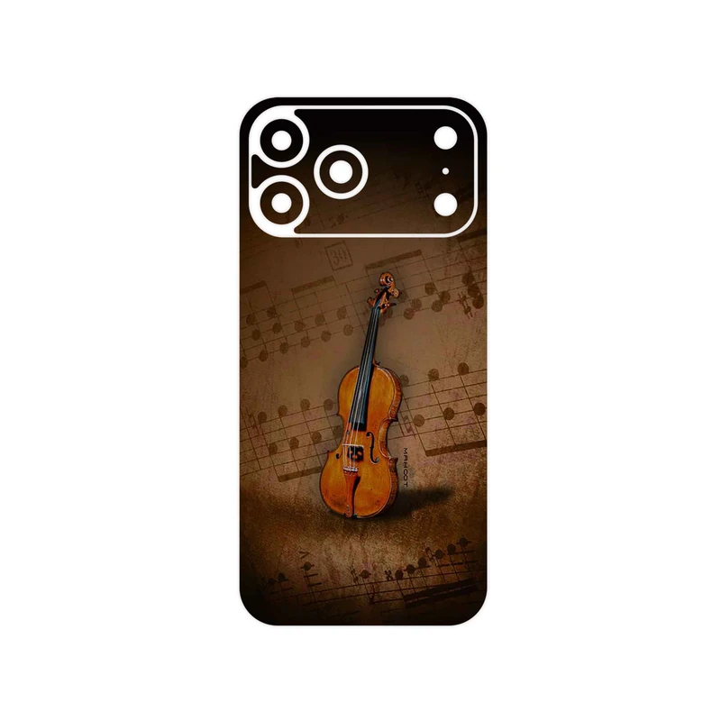برچسب پوششی ماهوت مدل Violin_Instrument مناسب برای گوشی موبایل اپل iPhone 17 Pro Max
