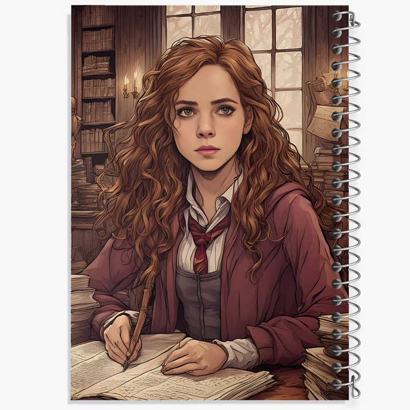دفتر نقاشی 50 برگ خندالو طرح هرمیون گرنجر (Hermione Granger) کد N8028