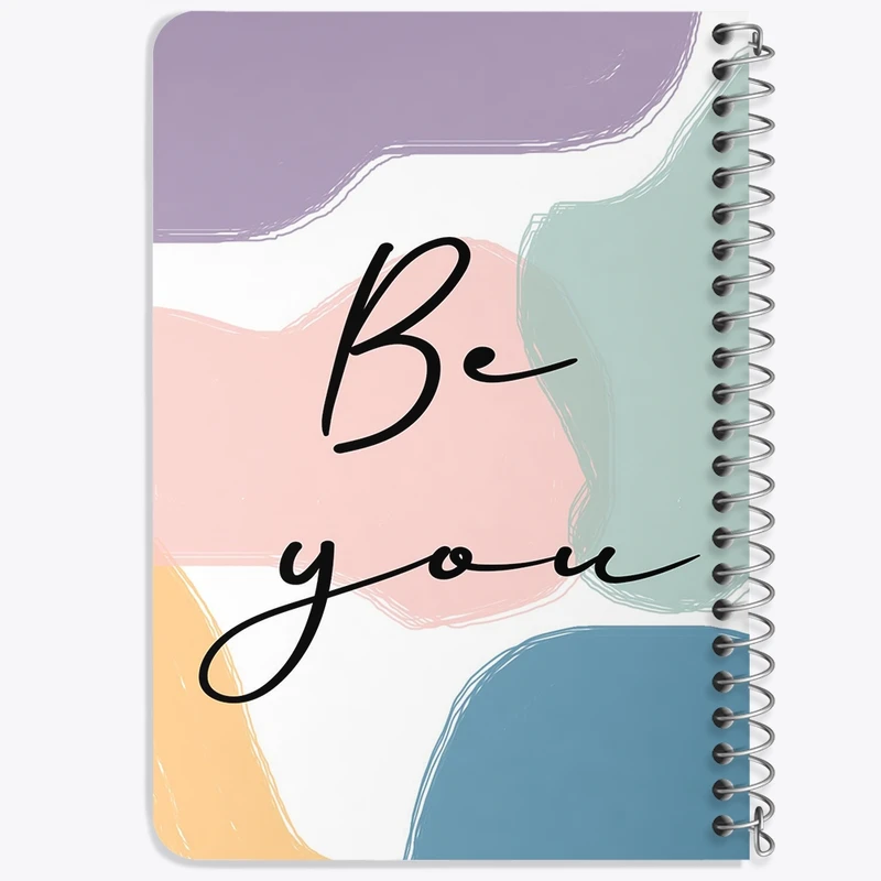 دفتر یادداشت 50 برگ خندالو طرح Be You کد F1757