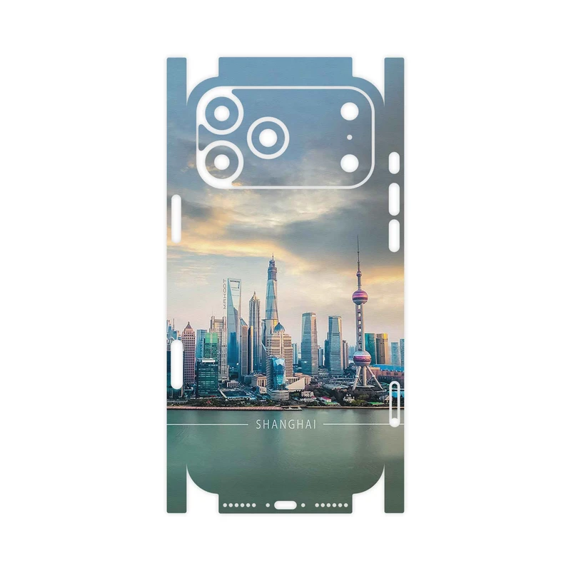 برچسب پوششی ماهوت مدل Shanghai_City-FullSkin مناسب برای گوشی موبایل اپل iPhone 17 Pro Max