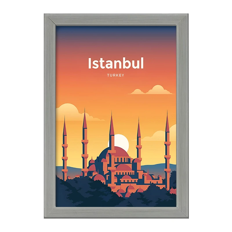 تابلو خندالو طرح استانبول (Istanbul) کد F4937