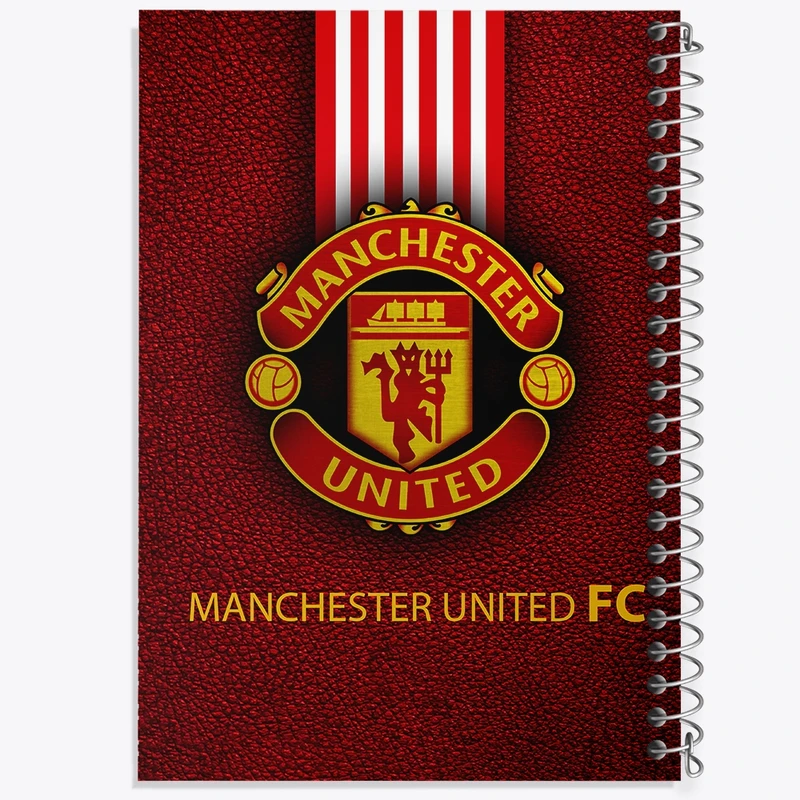دفتر طراحی 50 برگ خندالو طرح باشگاه منچستر یونایتد کد 26476