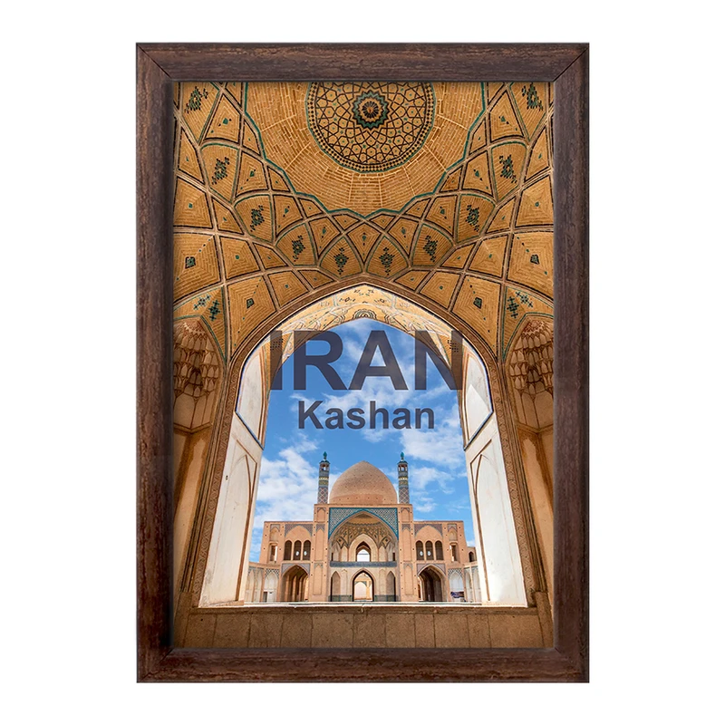 تابلو خندالو طرح مسجد آقابزرگ کاشان کد 37401