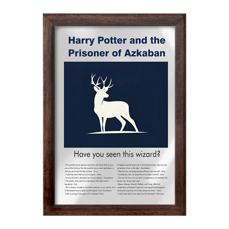 تابلو خندالو طرح هری پاتر (Harry Potter) کد F13817