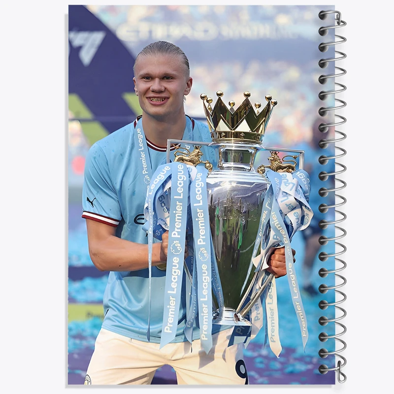 دفتر مشق 50 برگ خندالو طرح ارلینگ هالند (Erling Haaland) کد F14278