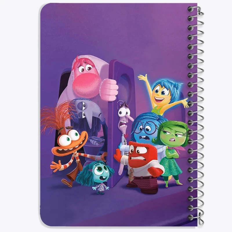 دفتر یادداشت 50 برگ خندالو طرح اینساید اوت (Inside Out) کد 36655