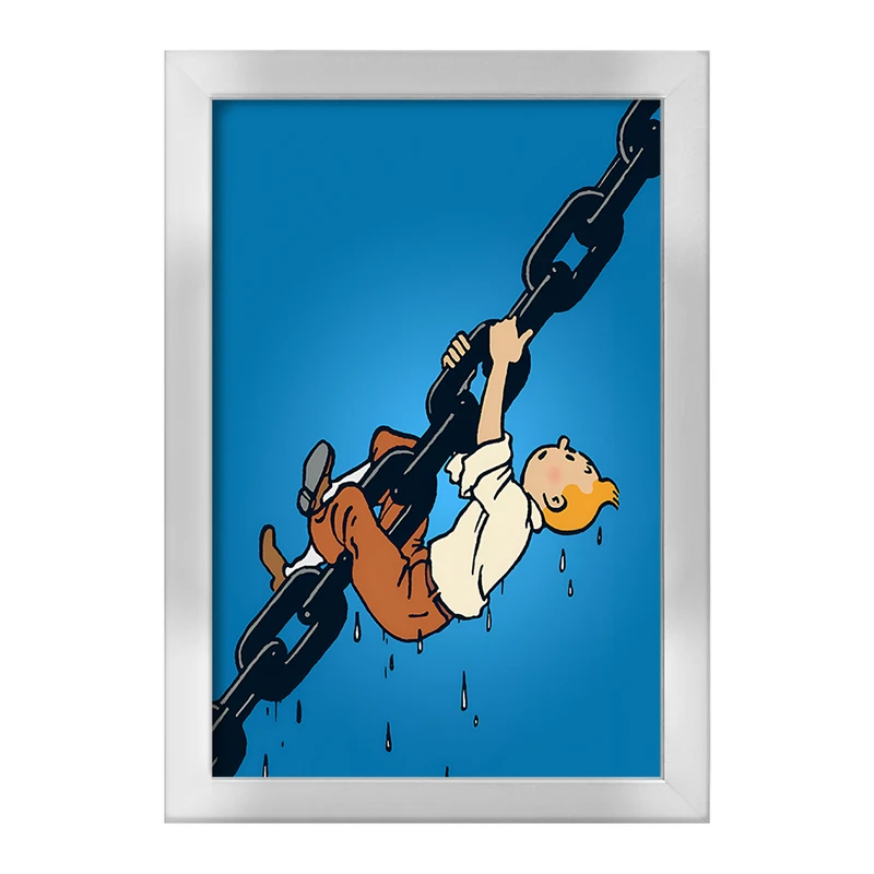 تابلو خندالو طرح تن تن (Tintin) کد F10333