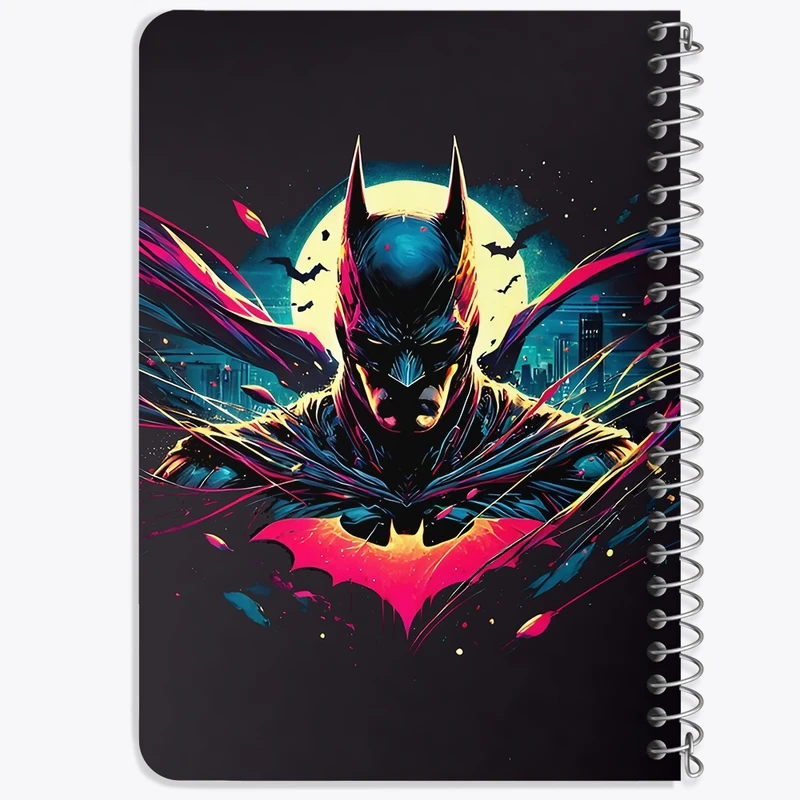 دفتر یادداشت 50 برگ خندالو طرح بتمن (Batman) کد F8110
