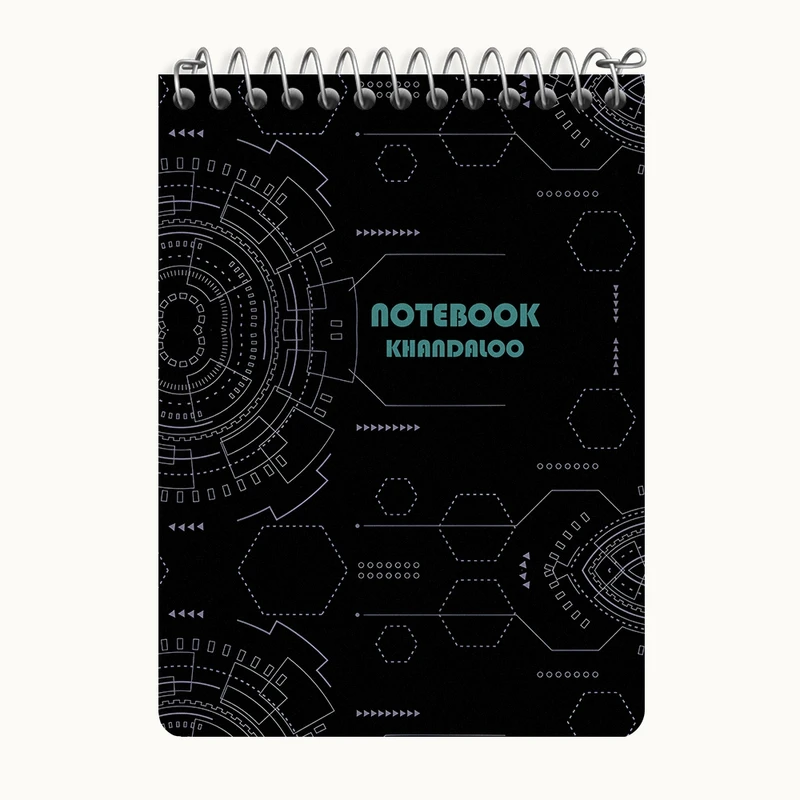 دفتر یادداشت 50 برگ خندالو طرح مدرن کد N7597