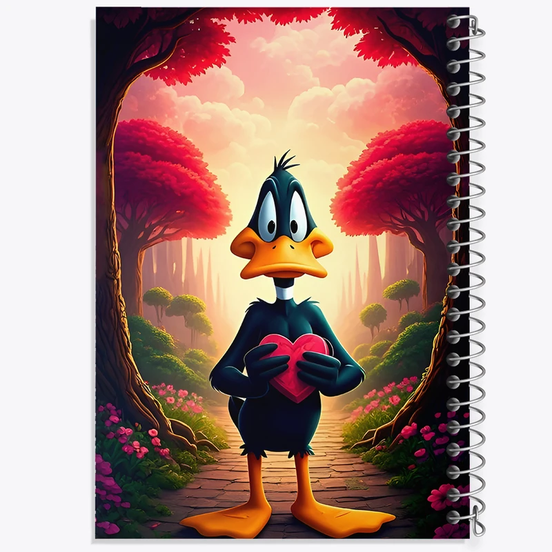 دفتر مشق 50 برگ خندالو طرح دافی داک (Daffy Duck) کد F11754