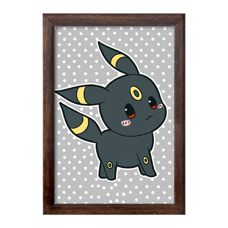 تابلو خندالو طرح امبرون پوکمون  کد 17309