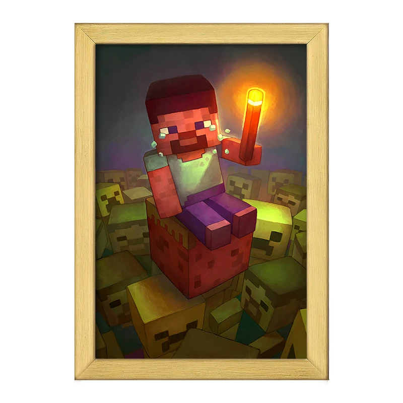 تابلو خندالو طرح ماینکرافت (Minecraft) کد F14092