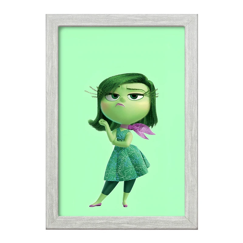 تابلو خندالو طرح شخصیت نفرت اینساید اوت کد F3350