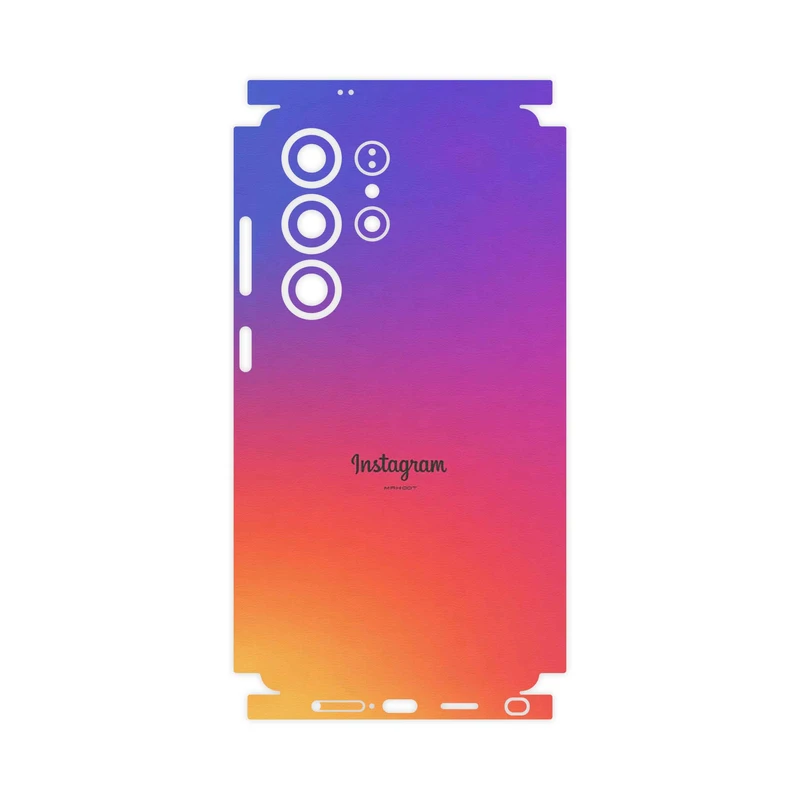 برچسب پوششی ماهوت مدل Instagram-FullSkin مناسب برای گوشی موبایل سامسونگ Galaxy S25 Ultra