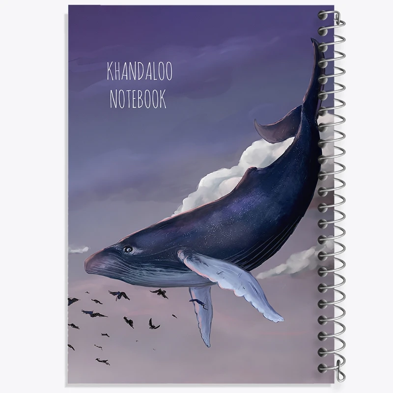 دفتر ژورنال نویسی 50 برگ خندالو مدل نقطه ای طرح وال کد N8046