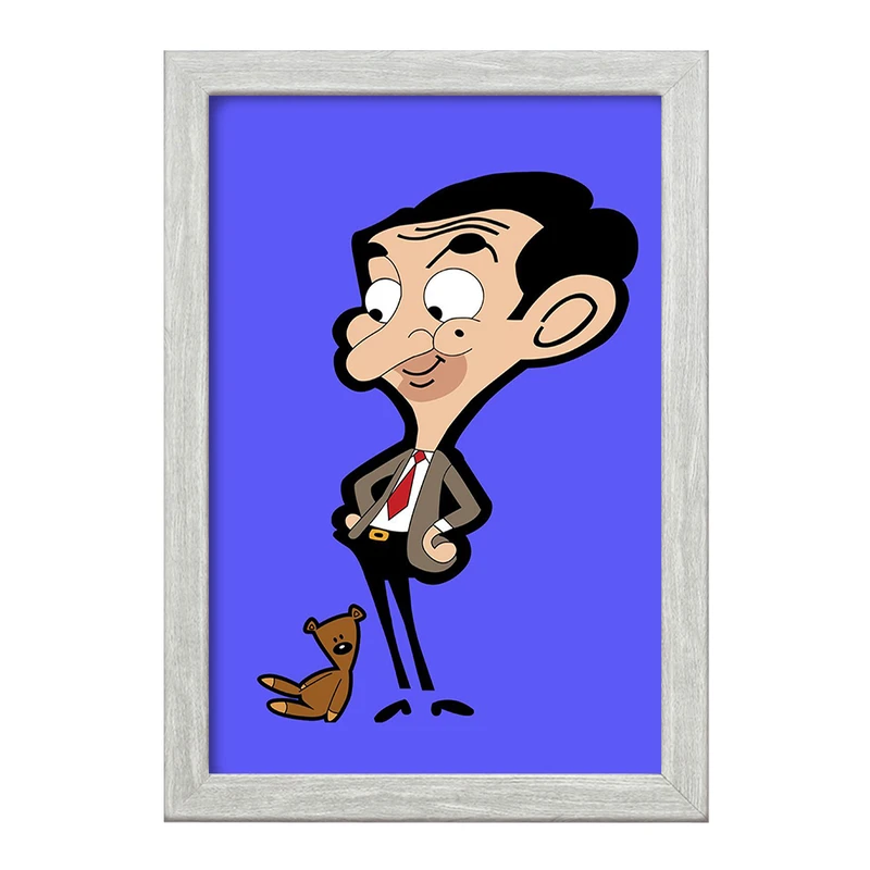 تابلو خندالو طرح مستر بین Mr Bean  کد 10652