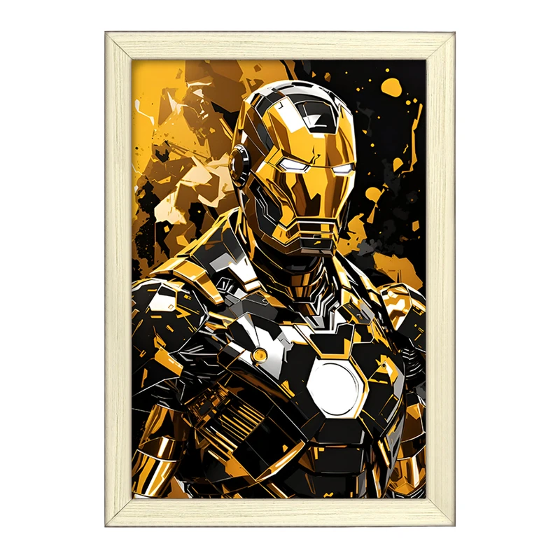 تابلو خندالو طرح مرد آهنی مارول (Marvel) کد F4995