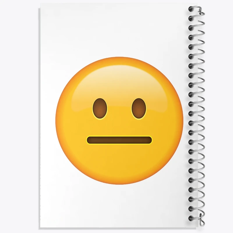 دفتر طراحی 50 برگ خندالو طرح ایموجی کد 24697