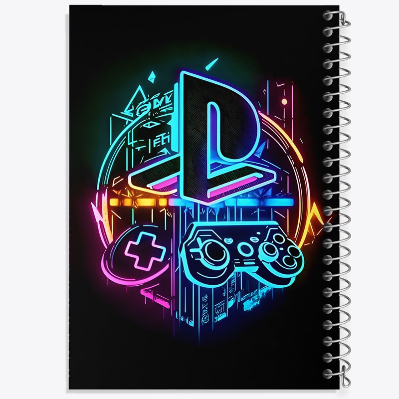 دفتر ژورنال نویسی 50 برگ خندالو مدل نقطه ای طرح PS4 کد F12835