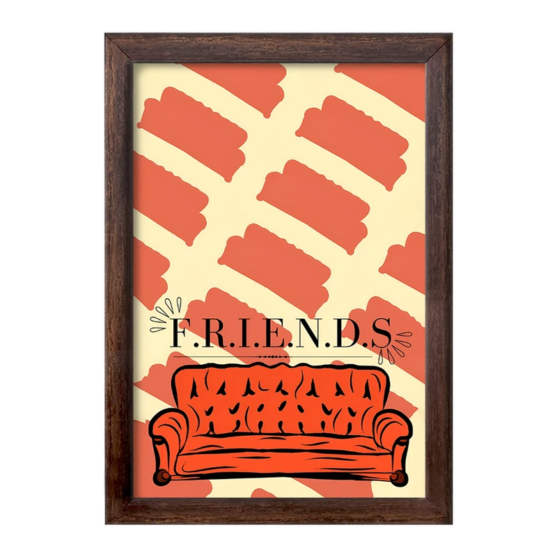 تابلو خندالو طرح فرندز (Friends) کد F14153